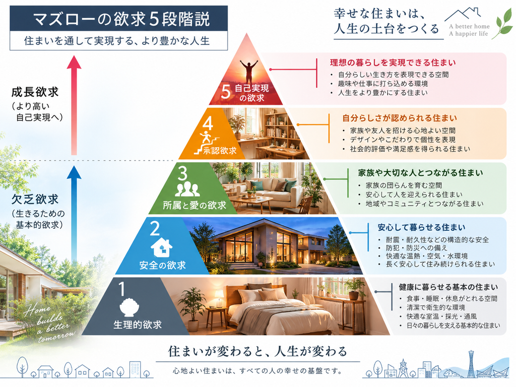 「マズローの欲求階層説とは？」についてお話しします。マズローの欲求階層説は、心理学者アブラハム・マズローによって提唱された理論で、人間の欲求を階層構造で説明するものです。この理論は、個人の成長や動機づけを理解するために広く用いられています。この記事では、マズローの欲求階層説の基本的な概念とそれぞれの階層について詳しく説明します。