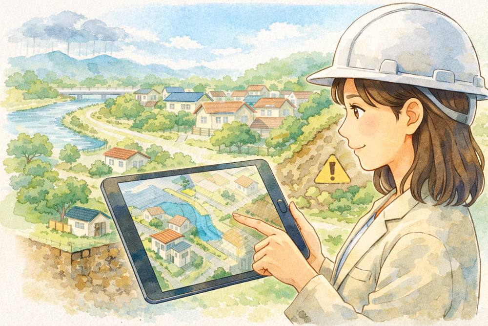 ハザードマップの確認方法