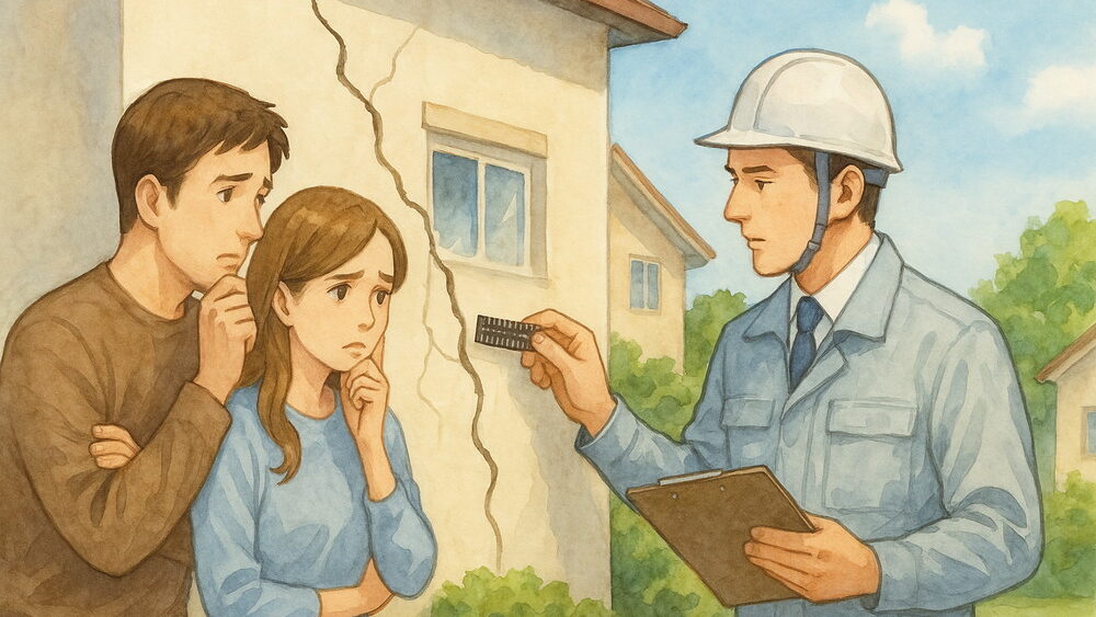 「建物のひび割れ」から家を守るために知っておきたい基礎知識