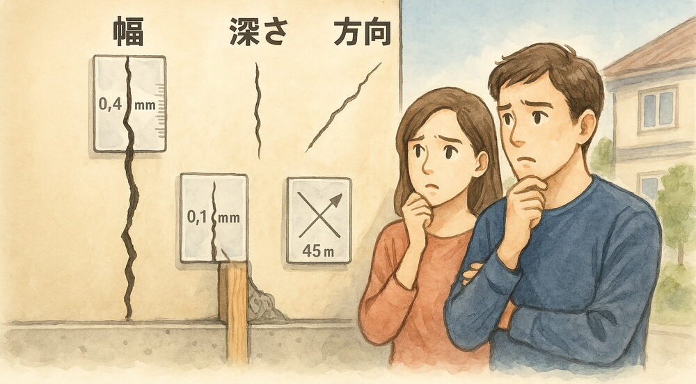 クラックを見れば、家の「悲鳴」が聞こえる