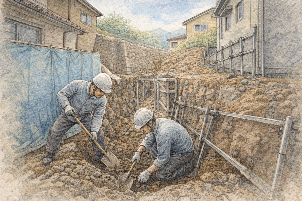 擁壁改修工事費が高額になる理由