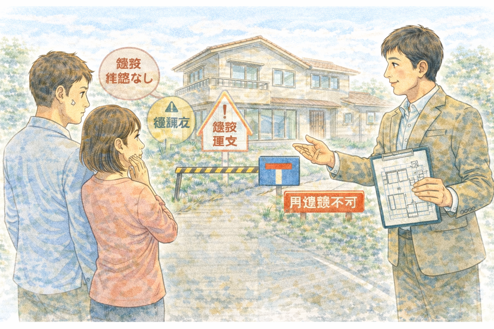 違法建築・再建築不可の注意点