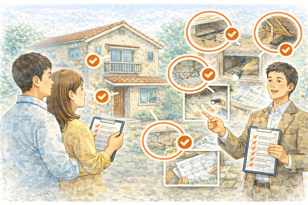 中古住宅購入時に専門家が見るチェックポイント