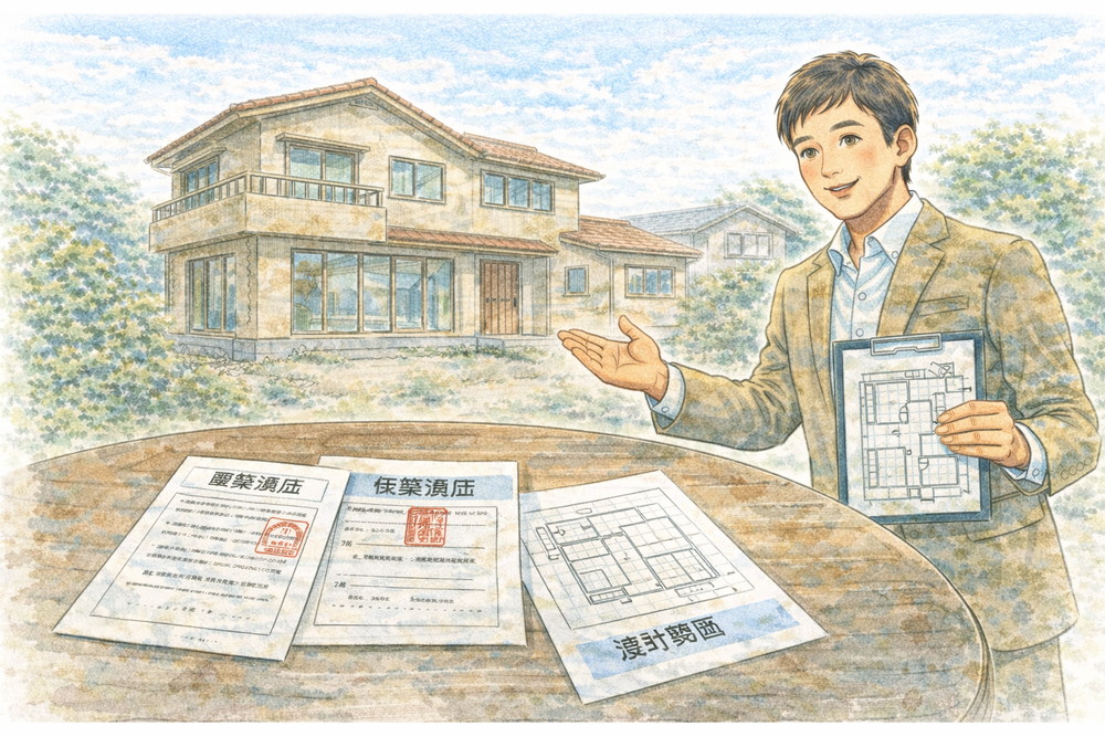 建築確認・検査済証の有無