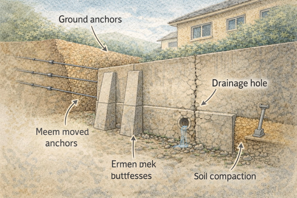 補強工法の種類と特徴