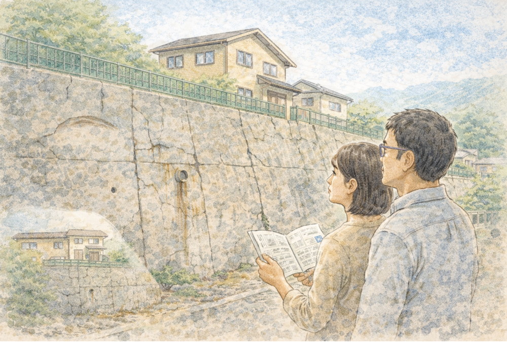 「買ってはいけない擁壁」を知る