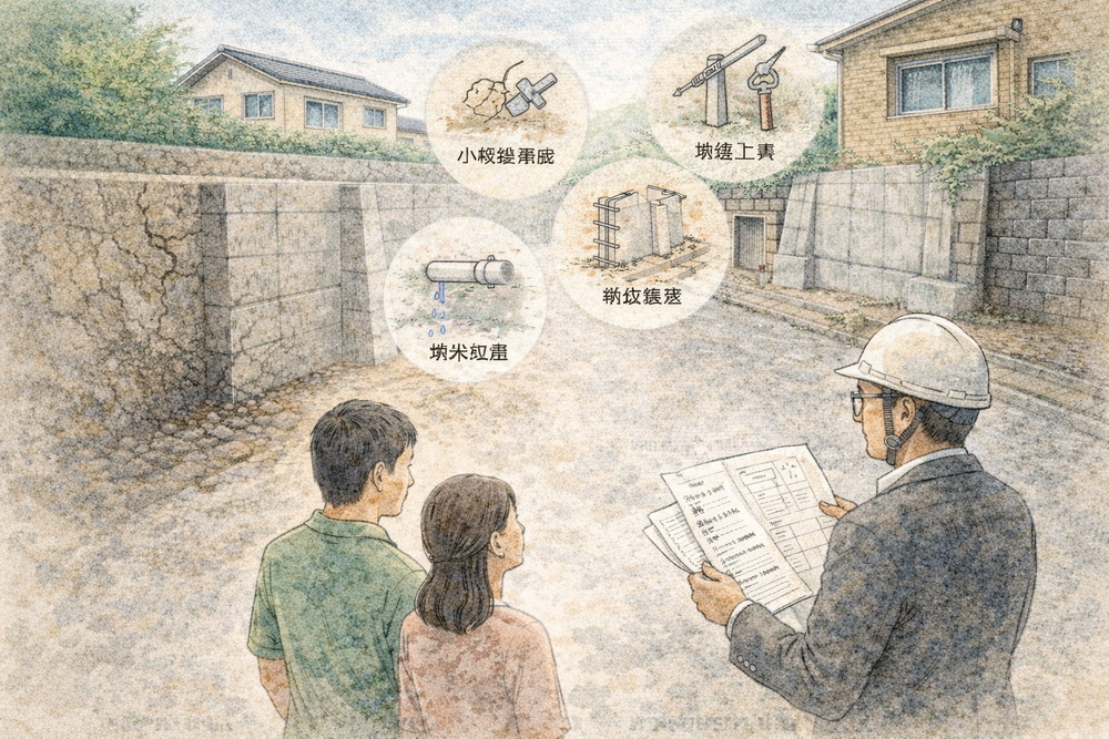 擁壁改修にかかる費用