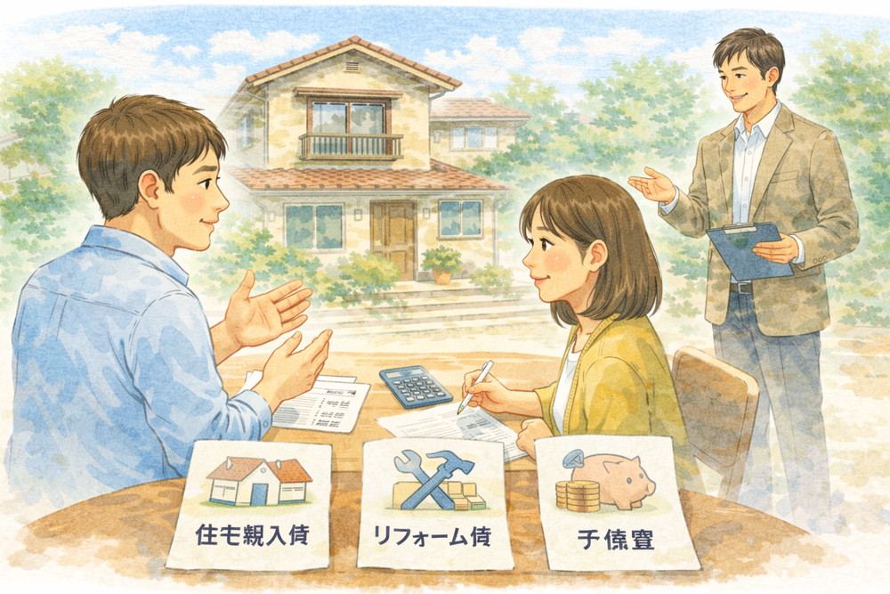 購入費＋改修費を踏まえた資金計画の考え方