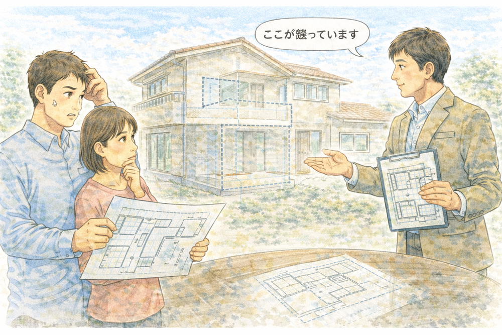 図面と現況が違う、図面がない場合の家のリスク