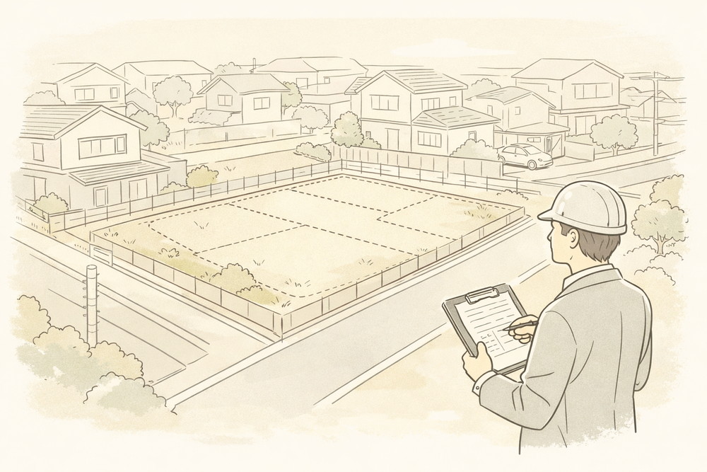 土地探しの第一歩