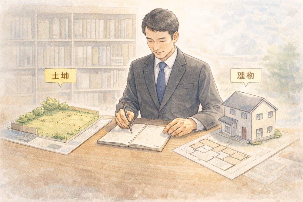 土地代と建物代のバランス