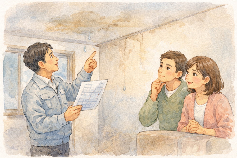 雨漏り・防水不良