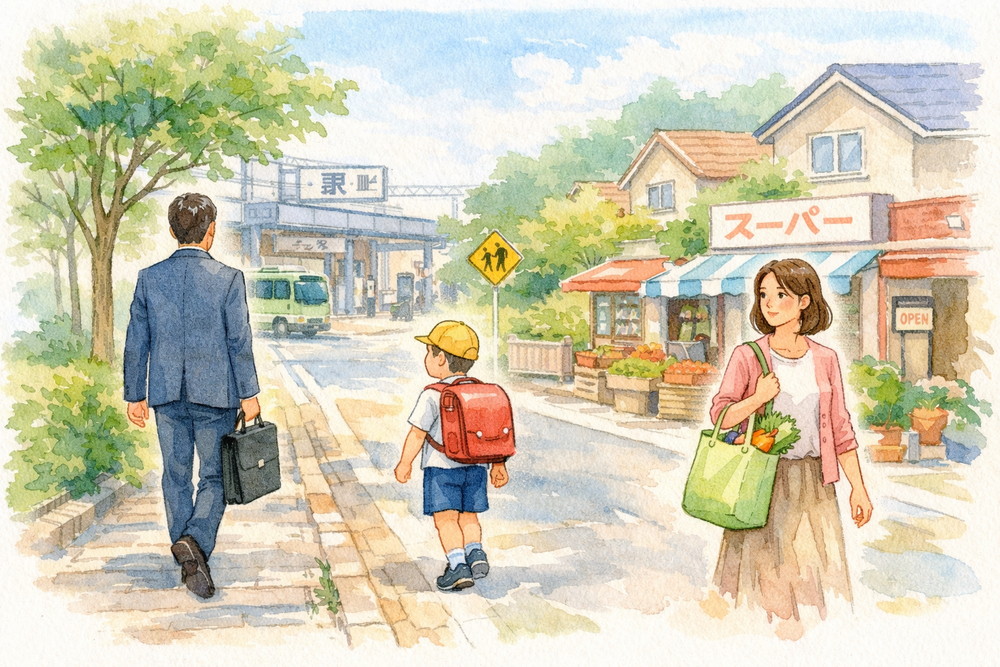 通勤・通学・買い物など生活利便性