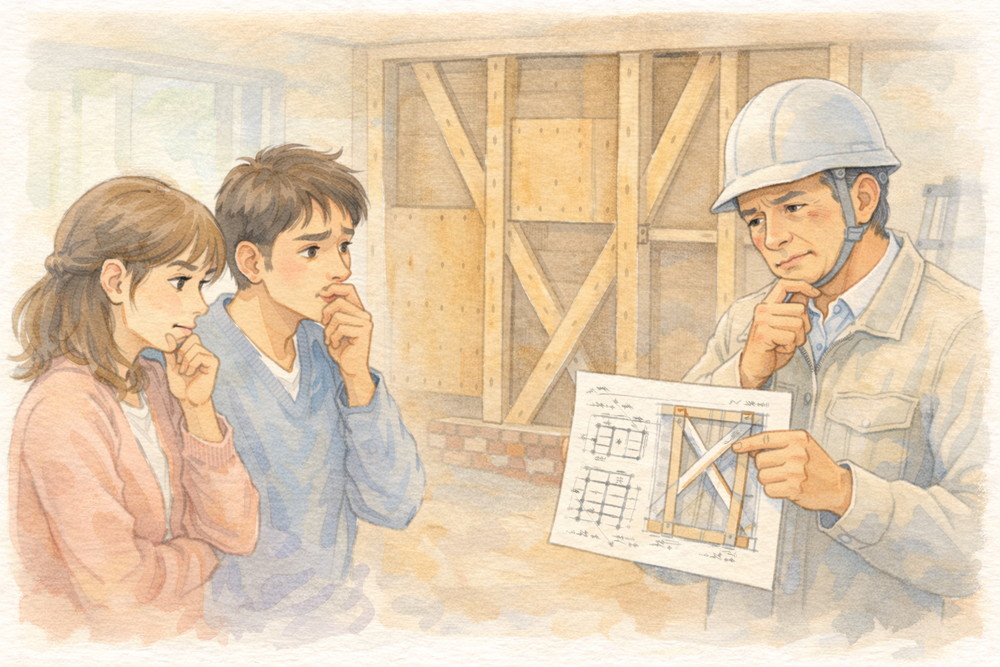 耐震改修工事では、壁補強の配置ミスや基礎の見落とし、施工不良などにより、十分な耐震効果が得られないケースがあります。本記事では、工事で失敗しやすいポイントを建築士の視点で分かりやすく解説します。