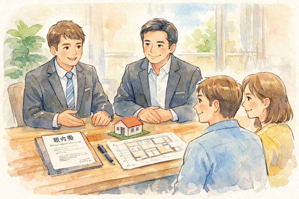 不動産の媒介契約とは何か？専属専任・専任・一般媒介の違いと特徴をやさしく解説。契約前に知っておくべき注意点やレインズの仕組みも紹介し、安心して土地探しを進めるための判断ポイントをわかりやすくまとめました。