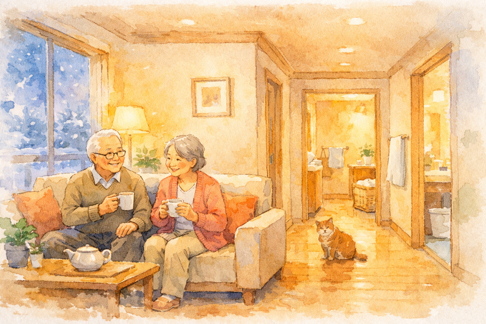 高齢化社会において住宅の断熱性能は健康と安全に大きく関わります。本記事では温度差によるリスクやヒートショックの危険性、断熱住宅がもたらす効果についてわかりやすく解説します。