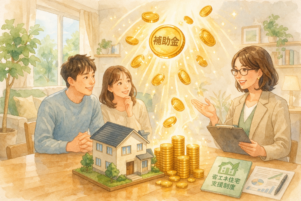 断熱性能を高める際に活用できる補助金制度をわかりやすく解説。子育てグリーン住宅支援事業やZEH補助金、長期優良住宅の優遇制度まで、種類や条件、活用のポイントを整理し、賢い住まいづくりの考え方を紹介します。