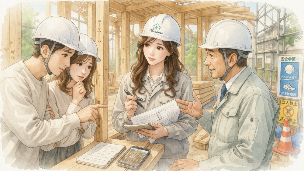 家づくりの現場を訪れる際に、気になることや疑問が発生することはよくあります。適切な対処を行うことで、トラブルを未然に防ぎ、安心して家づくりを進めることができます。もし、気になることを見つけた場合の具体的な対処法を詳しく説明します。