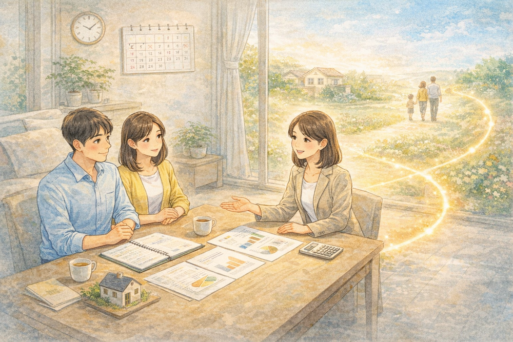 住宅ローンで無理のない資金計画を立てるには？返済可能額の考え方、将来の支出や金利上昇リスクの見込み、余裕資金の確保など、安心して暮らすための具体的なポイントをわかりやすく解説します。