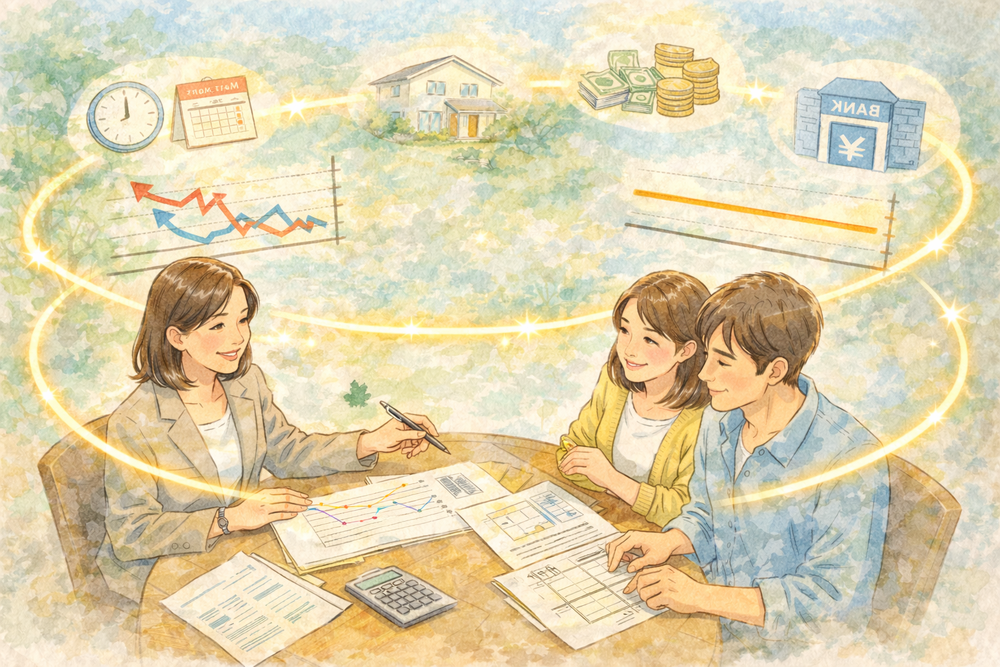 住宅ローンの変動金利はどのように見直されるのか？半年ごとの金利見直しと5年ルール、125％ルールの仕組みをわかりやすく解説。返済額が変わらない理由と将来のリスクを正しく理解しましょう。