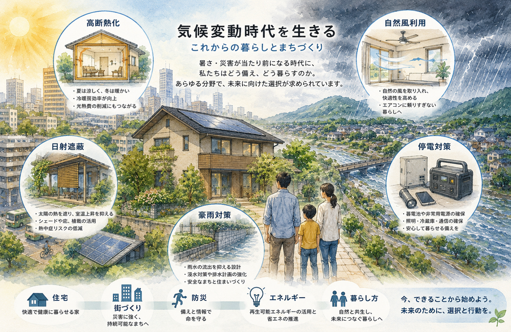 これからは「気候変動時代」を前提に考える必要がある