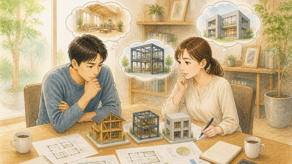 構造選びで後悔しないために