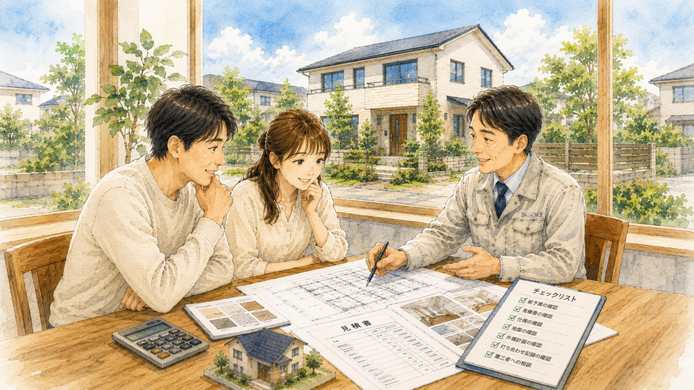 住宅建築の追加費用は、事前の準備と確認で防ぐことができます。総予算の立て方や見積書・仕様書のチェックポイント、設計変更を減らすコツ、信頼できる住宅会社の選び方まで、分かりやすく解説します。