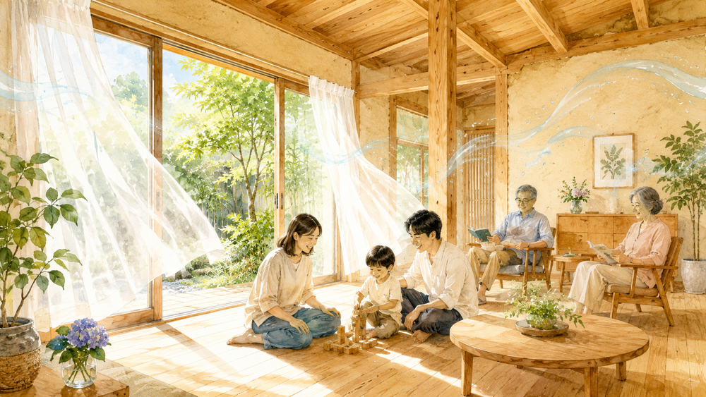 土壁や木材が持つ調湿効果について、一級建築士がわかりやすく解説します。湿度を自然に調整する仕組みや、結露・カビ対策、住宅の耐久性や健康への効果、現代住宅での活用方法まで詳しくご紹介します。