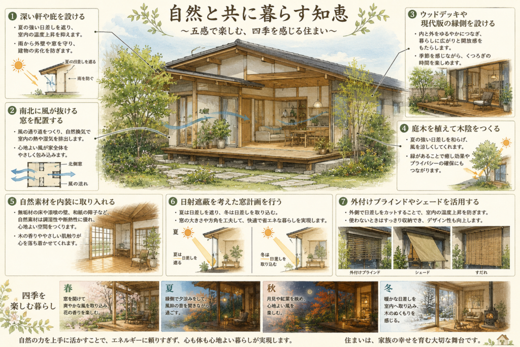 自然と共に暮らす家の設計ガイド
