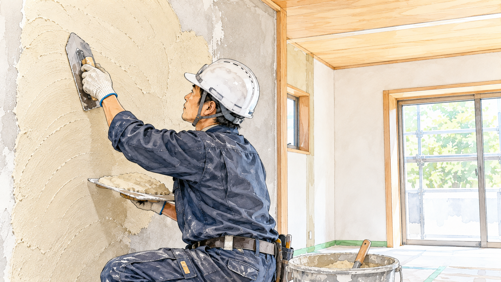珪藻土は、自然素材の一種で、優れた調湿性や消臭効果が特徴です。そのため、室内の湿度を調整し、快適な空間を作り出すために広く利用されています。リビングや寝室、バスルームなど、さまざまな場所で使用される珪藻土は、独特の風合いと自然な質感を持つため、インテリアのアクセントとしても人気があります。しかし、施工には技術が必要で、メンテナンスも欠かせません。
